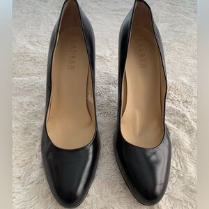 Black Ralph Lauren heels 8.5